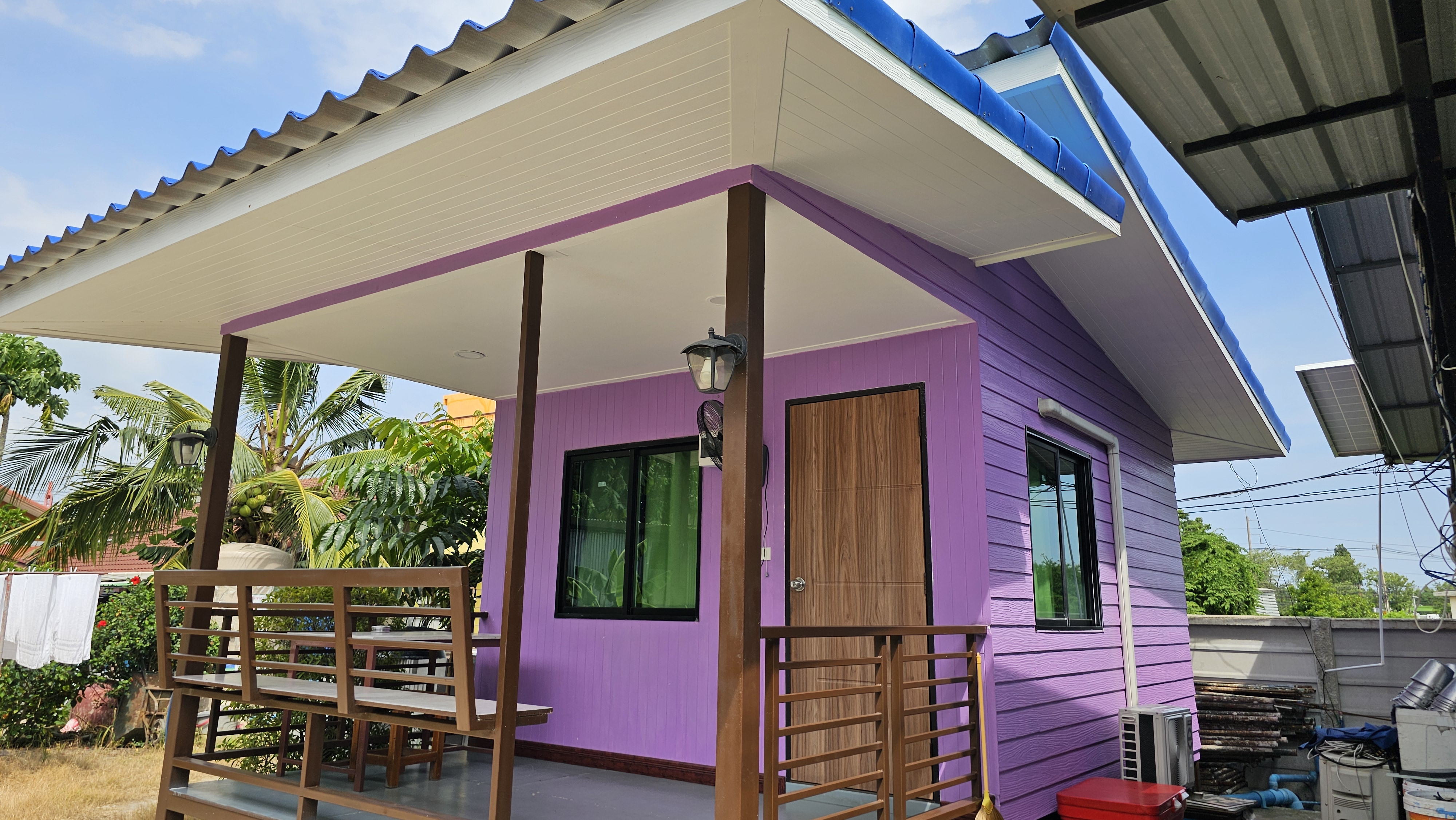 บ้านม่วงล่เวนเดอร์ บ้านโบว์รีสอร์ท ฉะเชิงเทรา